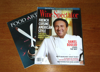 Both Food Arts and Wine Spectator are the 
