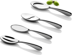 Sized proportionately for the serving size, these StudioWilliam tasting spoons are favorites of both chefs and guests alike. Now, they are also recognized for their superior design characteristics.