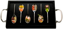 StudioWilliam tasting spoons - receiving both culinary and artistic acclaim.